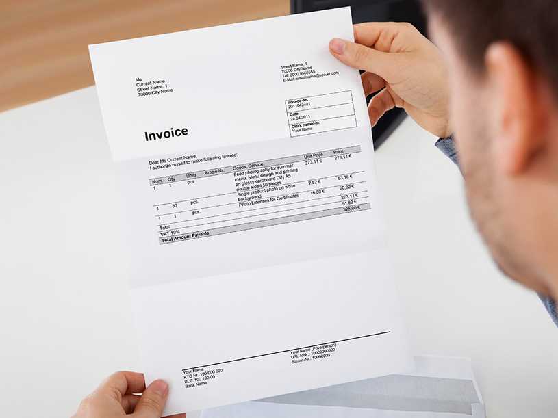 Invoice 