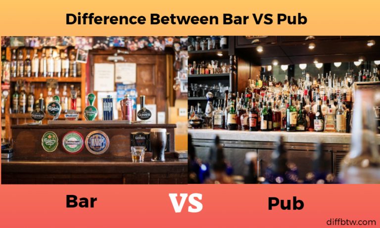 bar vs pub Made with DesignCap