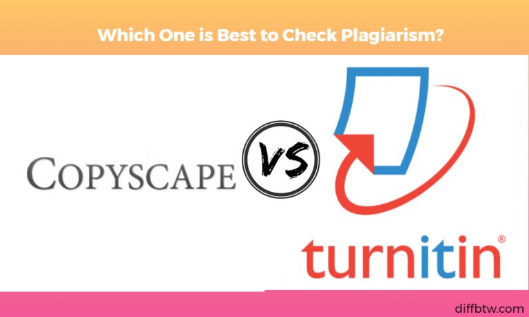 Copyscape vs. Turnitin