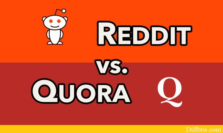 Quora vs. Reddit