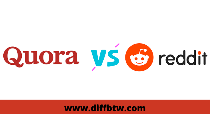What is the difference between Quora and Reddit?